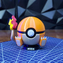 Trio Fogo de Kanto – Linha Evolutiva do Charmander
