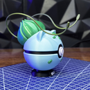 PokéForge Colecionável Bulbasaur nº 001