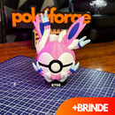 PokéForge Colecionável Sylveon nº 700 + BRINDE