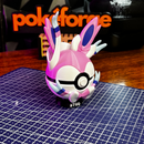 PokéForge Colecionável Sylveon nº 700 + BRINDE