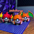 Trio Fogo de Kanto – Linha Evolutiva do Charmander