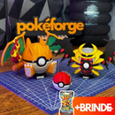 Combo Forge Charizard + Giratina + Chaveiro de Brinde + Blister Unitário Caos Ascendente