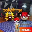 Combo Forge Groudon + Giratina + Chaveiro de Brinde + Blister Unitário Caos Ascendente