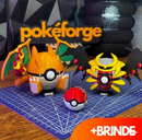 Combo Forge Charizard + Giratina + Chaveiro de Brinde