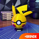 PokéForge Colecionável Pikachu nº 0025 + BRINDE